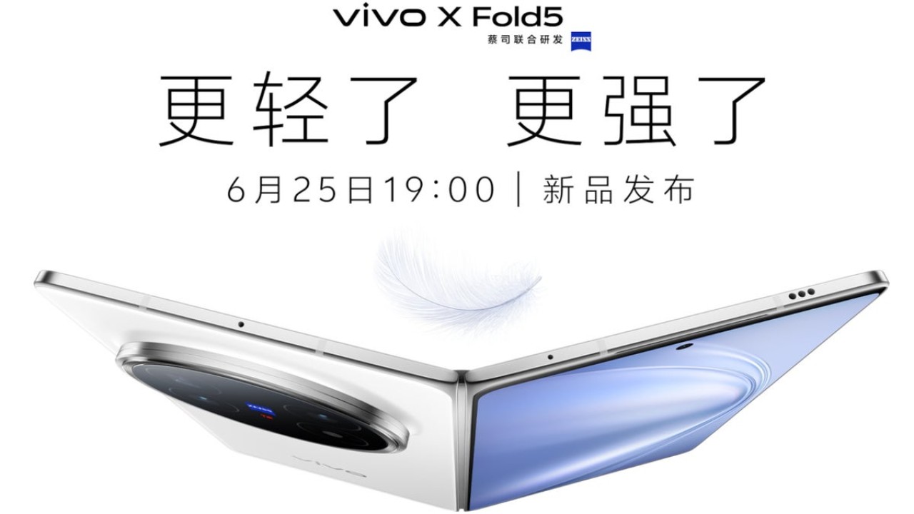 Vivo X Fold 5 siap diperkenalkan di China pada 25 Juni 2025. (Foto: Istimewa via Phone Arena)
