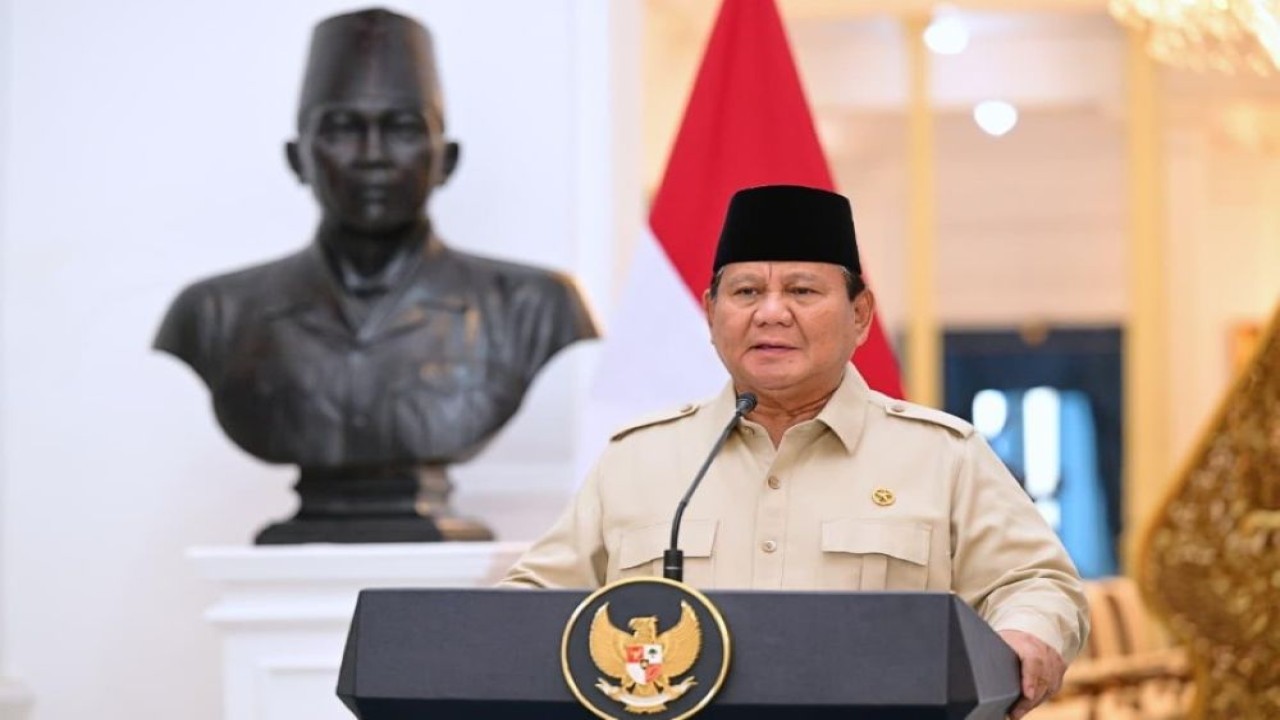 Presiden Prabowo Subianto. (Foto: BPMI Setpres/Muchlis Jr)
