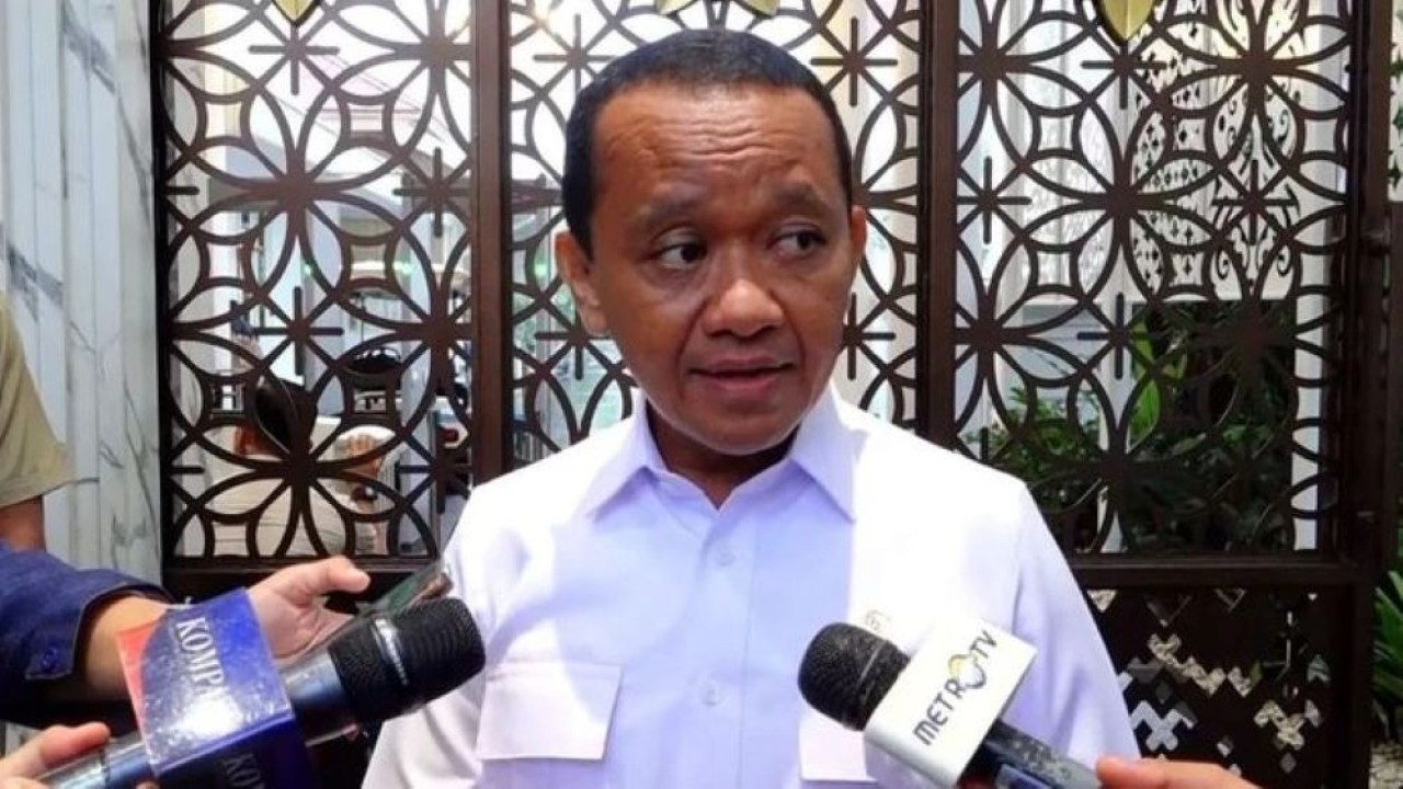 Menteri Energi dan Sumber Daya Mineral (ESDM) Bahlil Lahadalia. (Foto: ANTARA/HO-Kementerian ESDM)