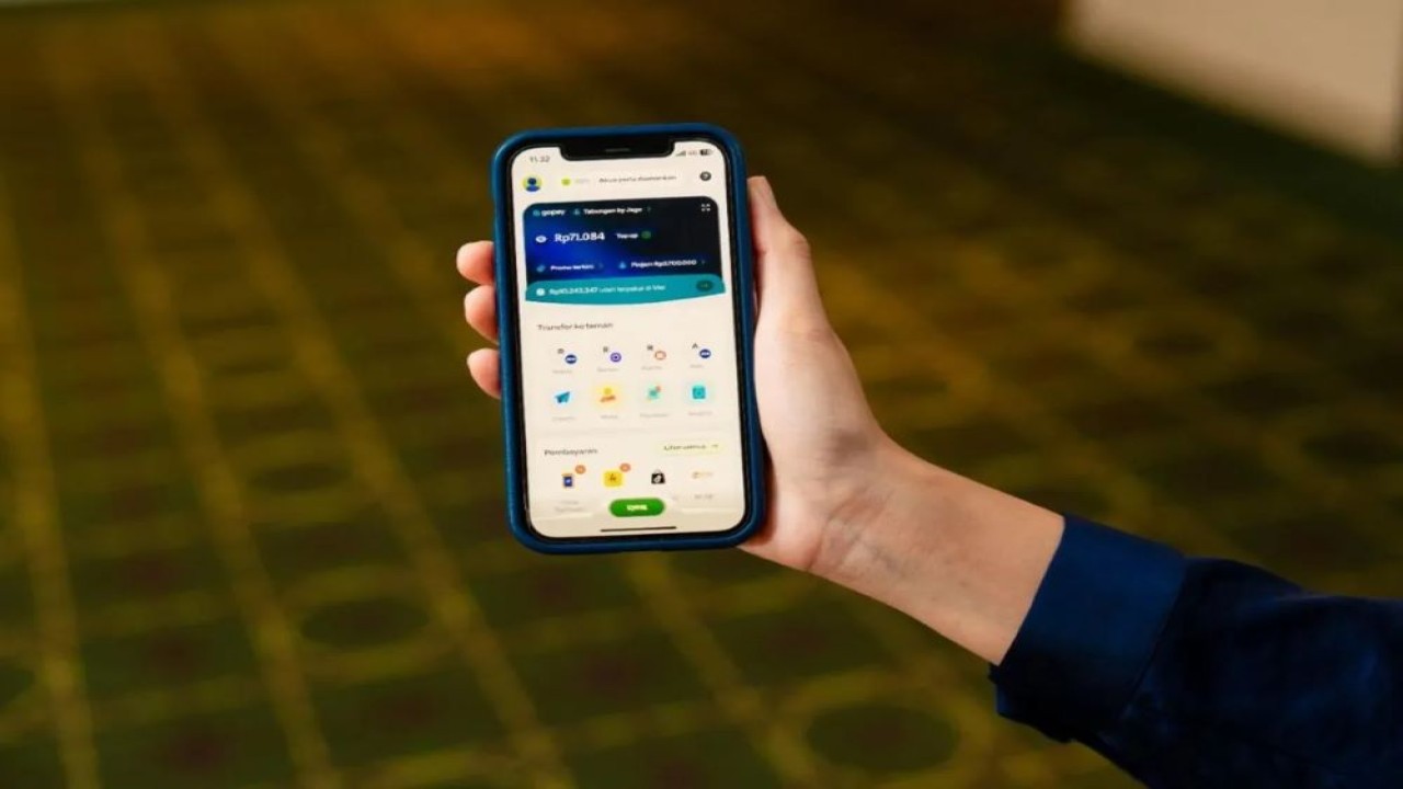 Ilustrasi - Pengguna GoPay. ANTARA/HO-GoPay