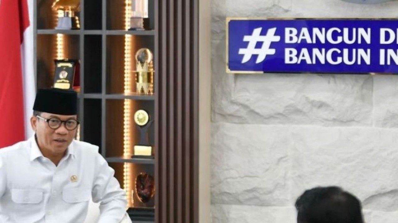 Menteri Desa dan Pembangunan Daerah Tertinggal (Mendes PDT) Yandri Susanto menerima audiensi Gubernur Sulawesi Tengah (Sulteng) Anwar Hafid di Kantor Kemendes, Jakarta, Senin (19/1/2026). ANTARA/HO-Humas Kemendes PDT (Antara)