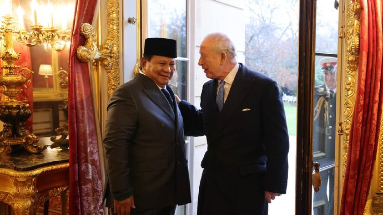 Presiden Prabowo dan Raja Charles III (Istimewa)