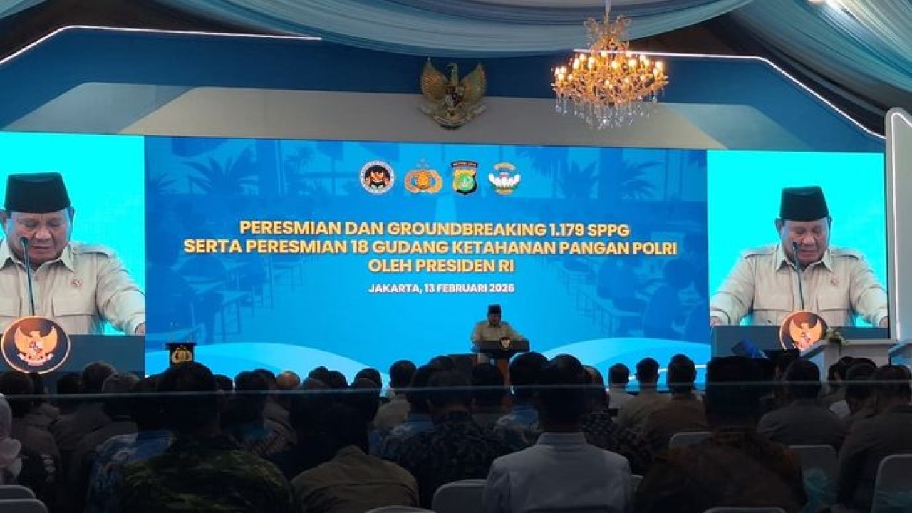 Prabowo Subianto di SPPG Polri (NTVnews)