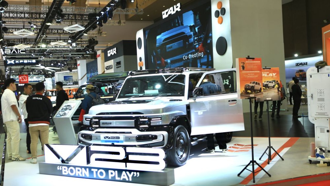 iCAR melakukan debut di pameran otomotif IIMS 2026, pada 5-15 Februari 2026. (Foto: Dok/Istimewa)