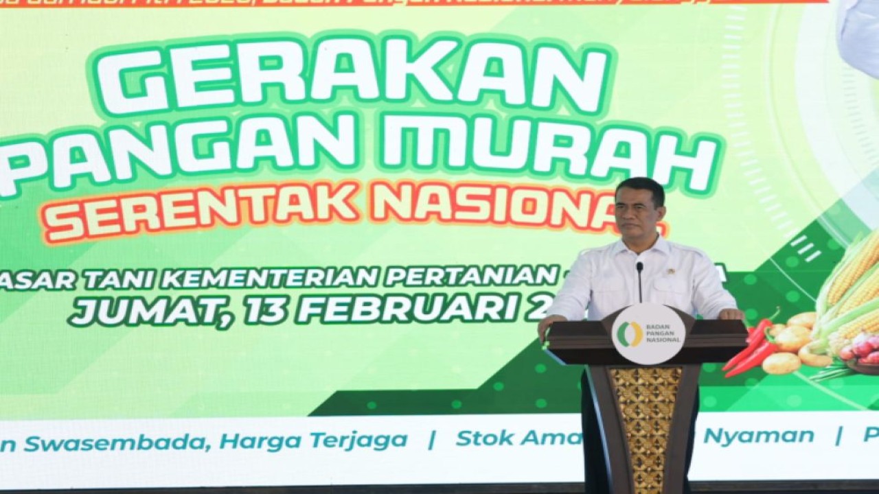 Menteri Pertanian (Mentan) sekaligus Kepala Badan Pangan Nasional, Amran Sulaiman. (Foto: Dok/Istimewa)