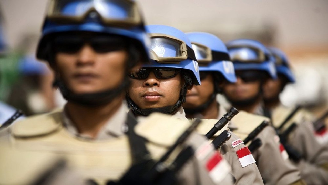 Ilustrasi. Pasukan Perdamaian Indonesia. (Foto: Istimewa/Pusat Informasi PBB di Jakarta)