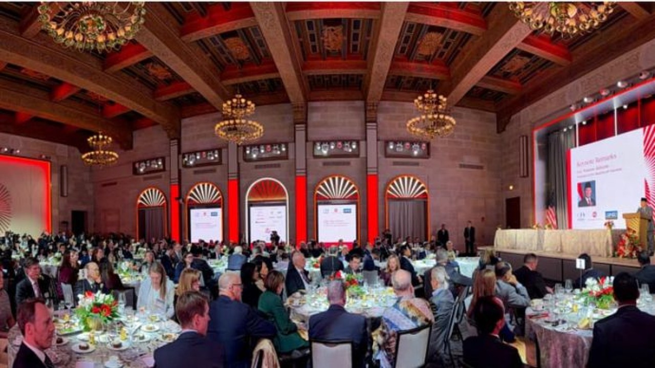 Prabowo Subianto acara Gala Iftar Dinner Business Summit di U.S. Chamber of Commerce, Washington DC (sekretariat presiden)