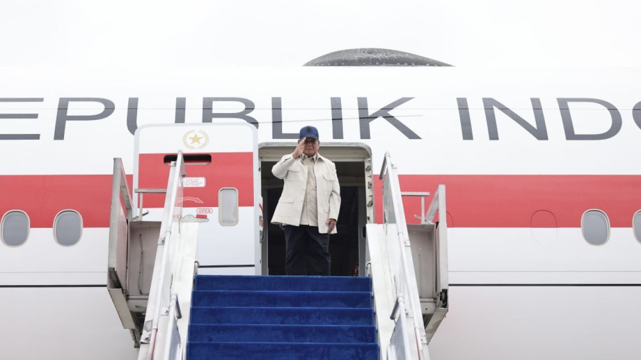 Presiden Prabowo Subianto pada Senin (16/2/2026) melakukan kunjungan kerja ke Washington DC, Amerika Serikat (AS). (Foto: Dok/Istimewa/Sekretariat Presiden)