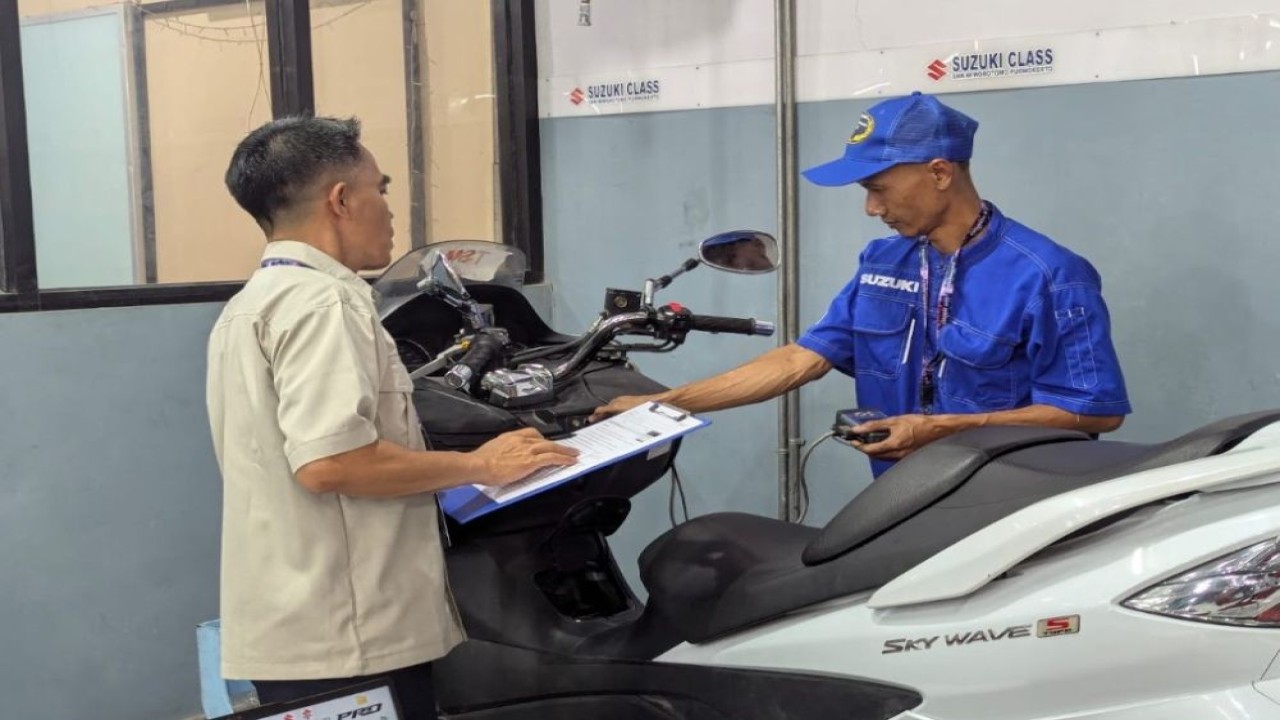 PT Suzuki Indomobil Sales (SIS) menyelenggarakan Suzuki Victorious Contest 2025 kategori Teknisi Sepeda Motor. (Foto: Dok/Istimewa)