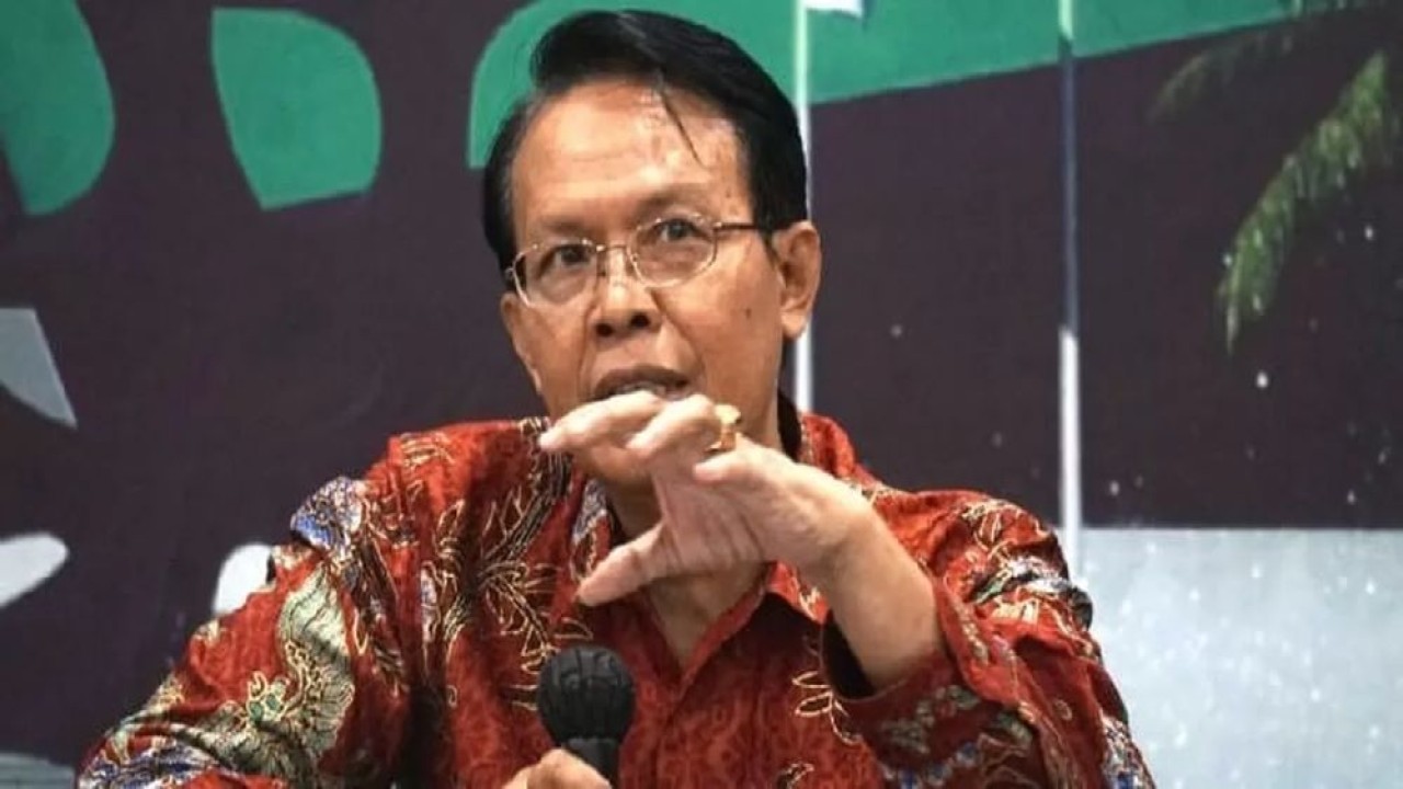 Pengamat kebijakan publik dan Guru Besar Universitas Trisakti, Prof. Dr. Trubus Rahardiansah/ist