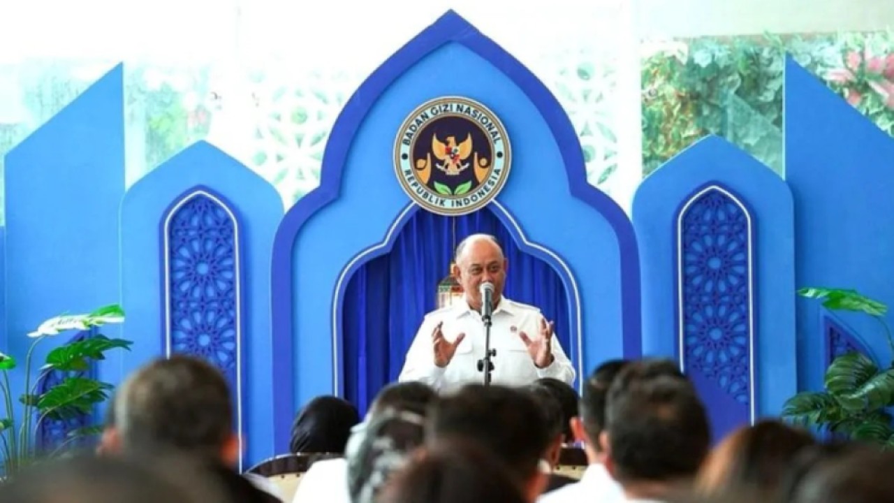 Kepala BGN Dadan Hindayana. ANTARA/HO-BGN. (Antara)