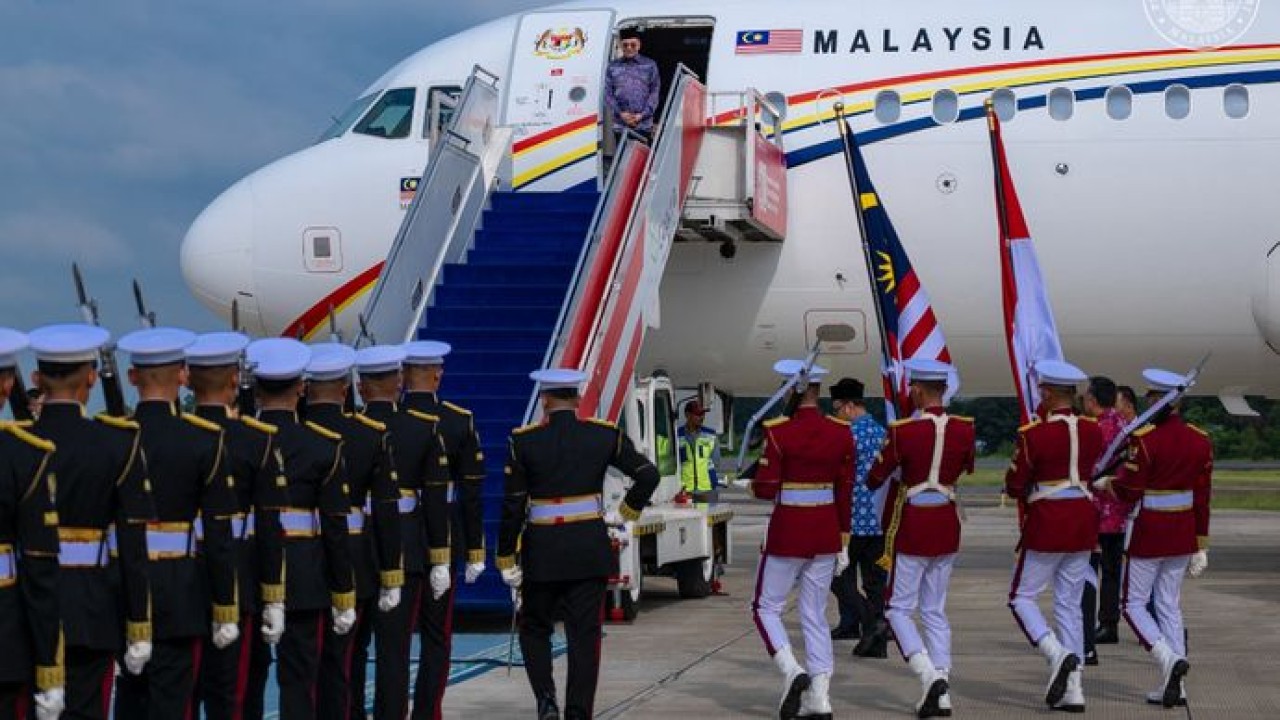 Perdana Menteri Malaysia Anwar Ibrahim tiba di Jakarta (Istimewa)