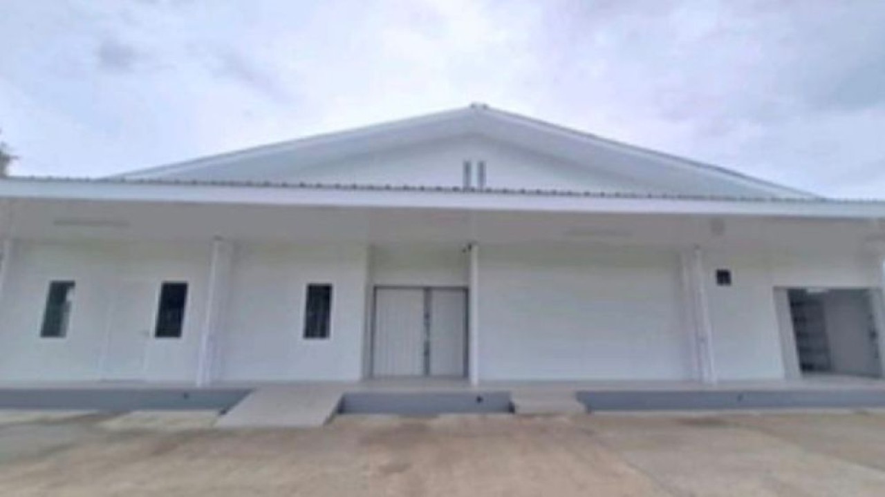 Pemerintah melalui Kementerian PU telah merampungkan pembangunan dua unit Sentra Pelayanan Pemenuhan Gizi (SPPG) di perbatasan Indonesia - Timor Leste (PLBN Wini & Motamasin). (Foto: Dok/Istimewa/Bakom RI)