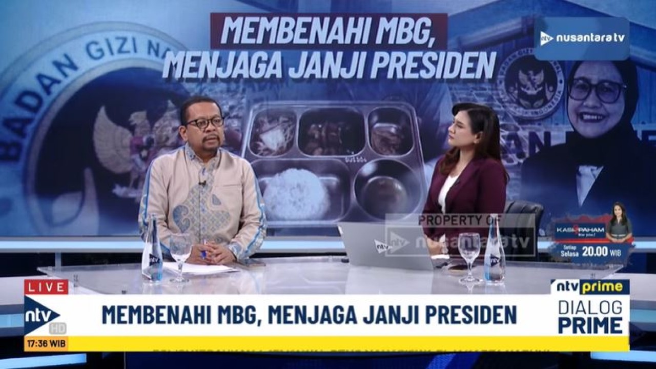 Kepala Badan Komunikasi (Bakom RI), Muhammad Qodari. (Tangkap layar Nusantara TV)