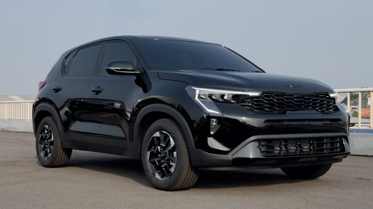 The new Kia Sonet Limited Black Edition. (Foto: Dok/Istimewa)