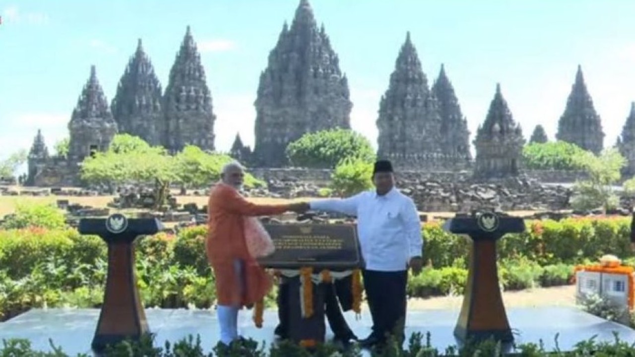 Presiden Prabowo Subianto dan Perdana Menteri (PM) India Narendra Modi. (Foto: Istimewa)