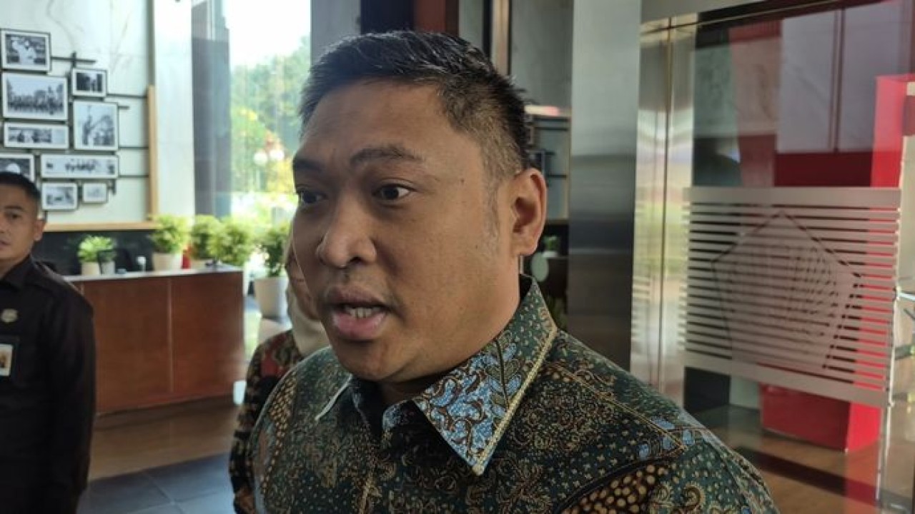 Kepala Badan Gizi Nasional (BGN) Sudaryono menyampaikan ada 80 sekolah yang dikeluarkan dalam daftar penerima program makan bergizi gratis (MBG). (Ntvnews.id-Muslimin Trisyuliono)