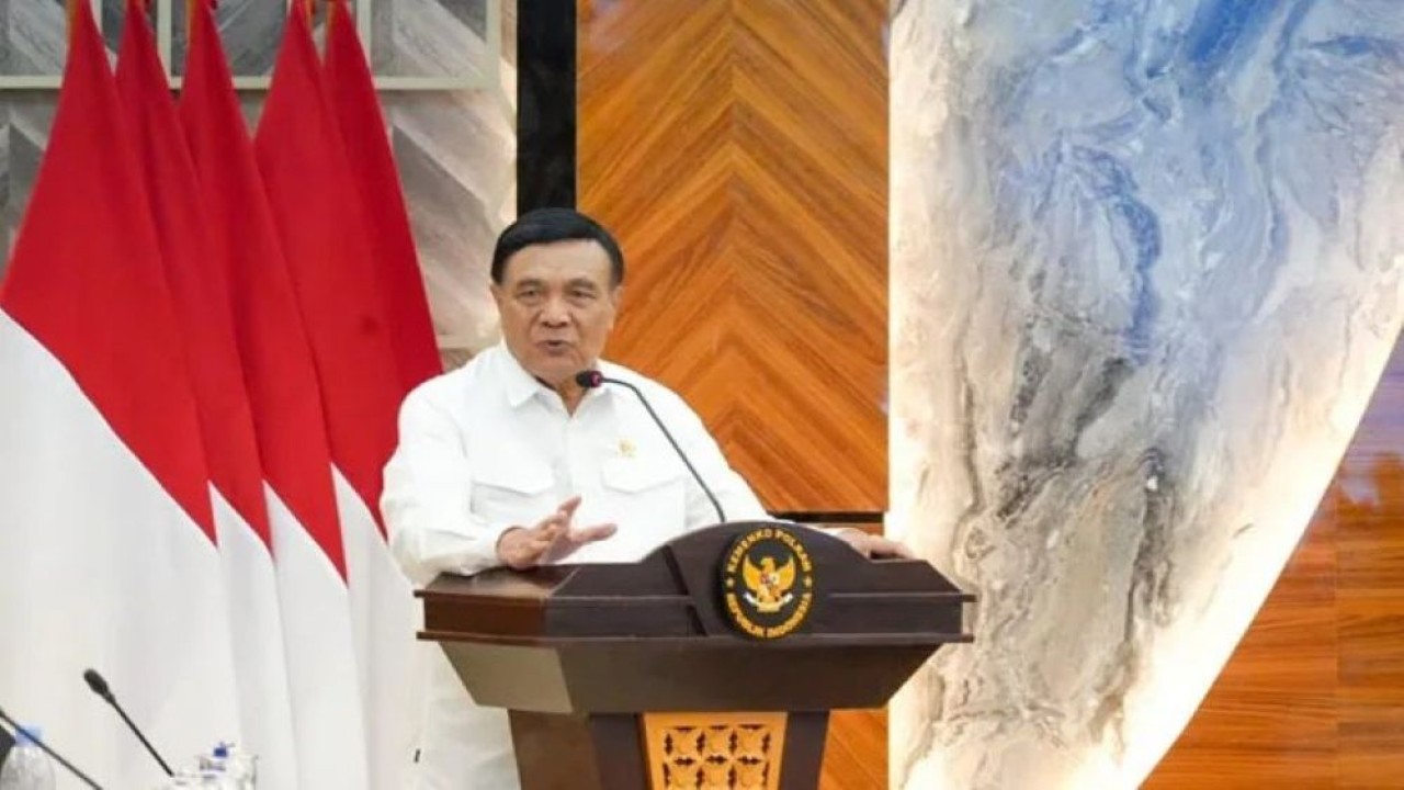 Menko Polkam Jenderal TNI (Purn.) Djamari Chaniago. (Foto: Dok/Kemenko Polkam RI)