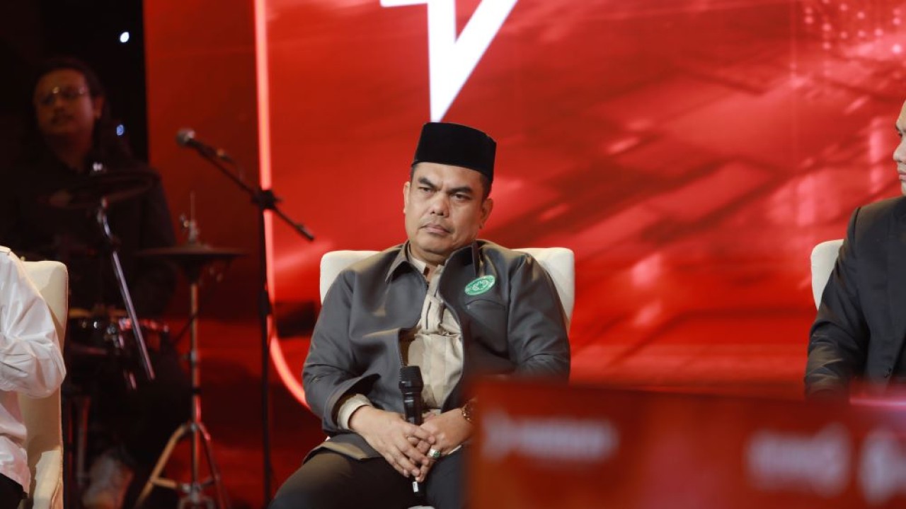 Wakil Sekretaris Jenderal MUI M. Ihsan Tanjung saat menjadi narasumber dalam program perdana Suara Nusantara di Nusantara TV, Rabu (12/8/2026).