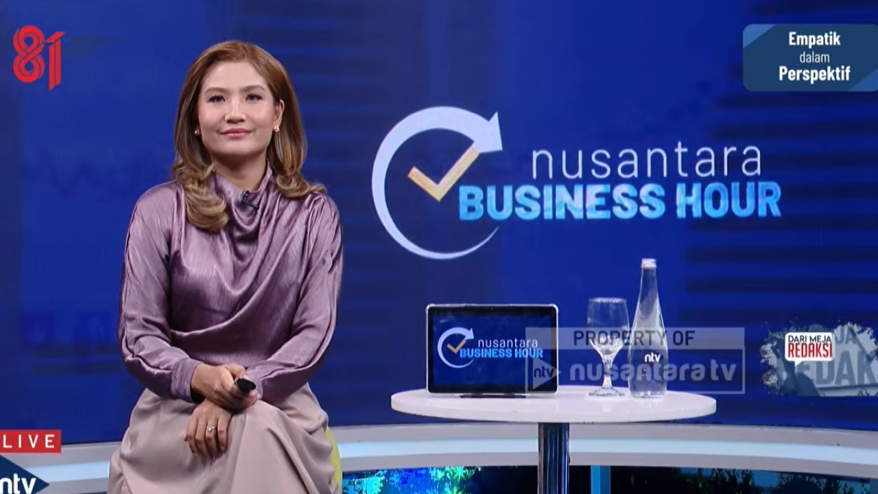 Program "Nusantara Business Hour" tayang di Nusantara TV setiap Senin-Jumat pukul 15.30 WIB.
